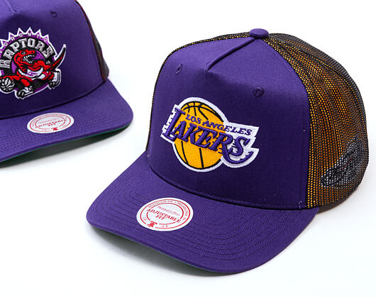 Kappe Mitchell & Ness - NBA Tremor Trucker - LA Lakers - Purple