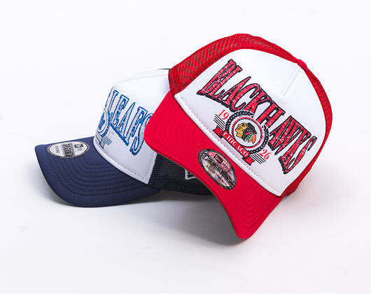 Kappe New Era -  9FORTY A-Frame NHL Distressed - Chicago Blackhawks - Team Color