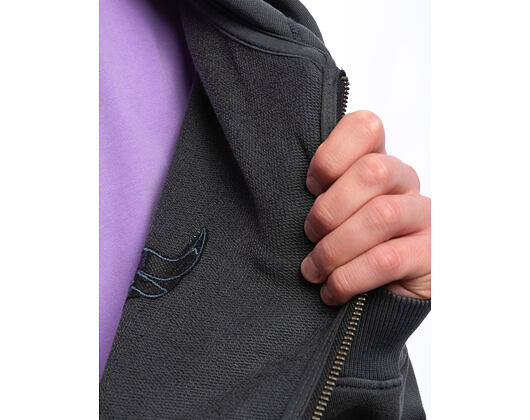 Pullover New Era - NBA Washed Full-zip - Chicago Bulls - Grey