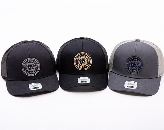 Kappe Brixton - Forte Mp Mesh Cap - Black/Black