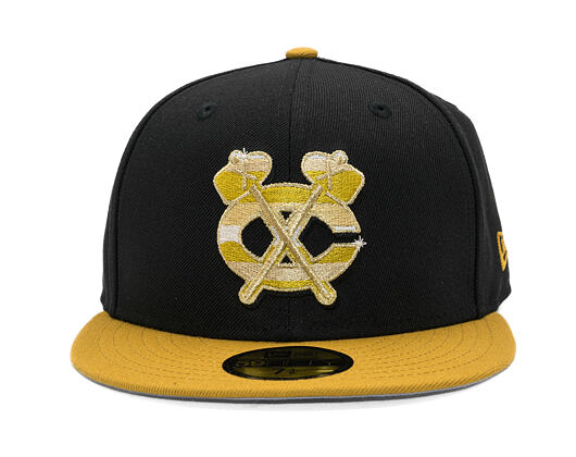 Kappe New Era - NHL 59FIFTY Day - Chicago Blackhawks - Black & Gold