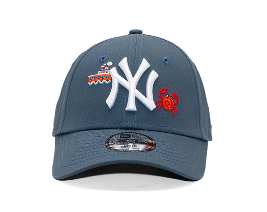 Kinder Kappe New Era - MLB Nautical Icons 9FORTY - NY Yankees - Muted Indigo