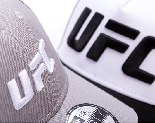 Kappe New Era - UFC MMA Core 9FORTY - Grey / White