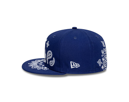Kappe New Era - MLB Paisley Bandana 59FIFTY - LA Dodgers - Dark Royal