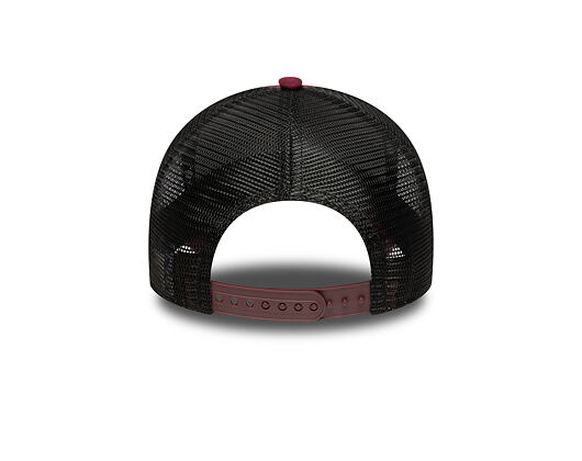 Kappe New Era - Seasonal 9FORTY Trucker - AS Roma - Burgundy
