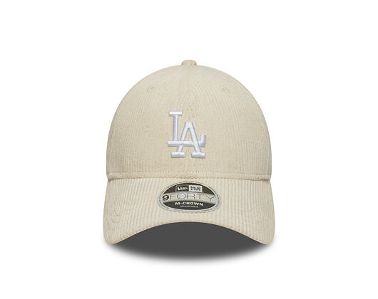 Kappe New Era - MLB Cord 9FORTY M-CROWN - LA Dodgers - Cream