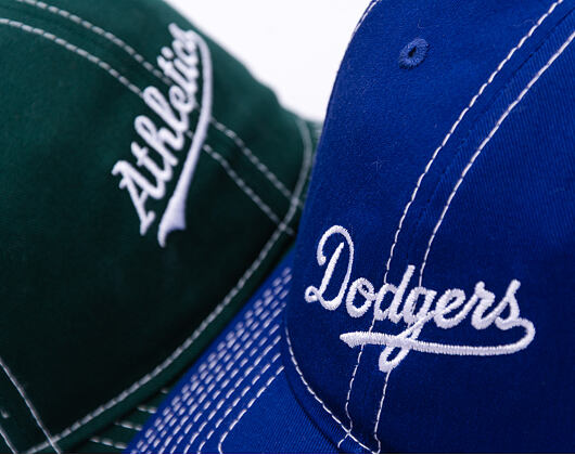 Kappe New Era - MLB Contrast Stitch 9TWENTY - LA Dodgers - Dark Royal / White
