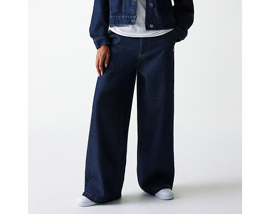 Damenhose New Era - MLB Wide Leg Denim Pant - NY Yankees - Indigo