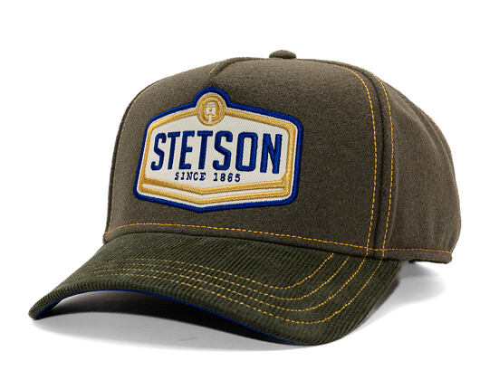 Kappe Stetson - Trucker Cap Wool Piston - Olive
