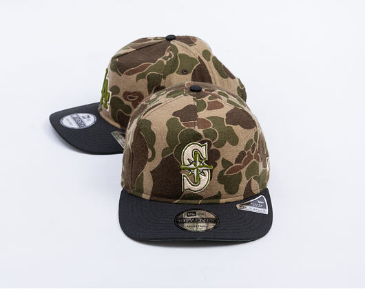 Kappe New Era "Three Looms × MLB Wool Duck Camo" 19TWENTY - Seattle Mariners