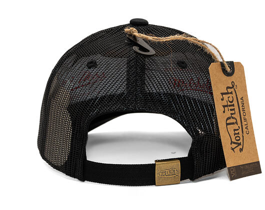 Kappe Von Dutch - Trucker - Cali Brushed Patch - Black