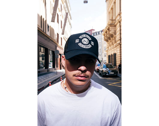Kappe Von Dutch - Trucker - MC Logo - Black/Black