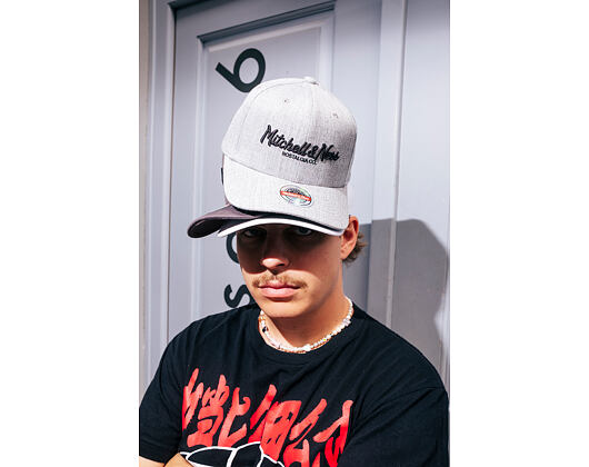 Kappe Mitchell & Ness - Pinscript Classic Red - Own Brand - Grey/Black