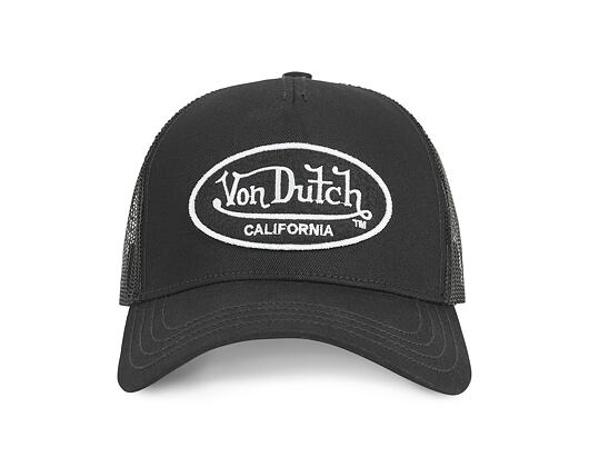 Kappe Von Dutch - Trucker - Cali Brushed Patch - Schwarz
