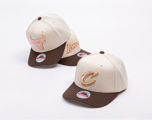 Kappe Mitchell & Ness - Blush Sand Classic Red - Cleveland Cavaliers - Sand/Brown
