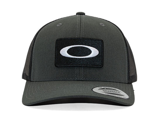 Kappe Oakley - O Original Patch Trucker - Blackout Dk Htr