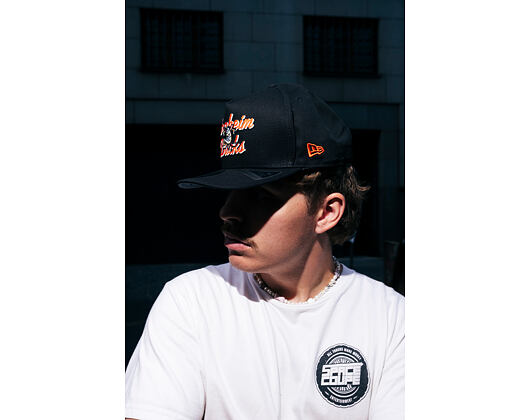 Basecap New Era - NHL Chainstitch 9FIFTY A-Frame - Anaheim Ducks - Black