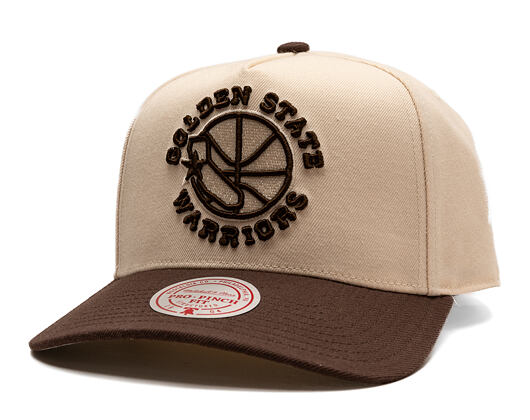 Kappe Mitchell & Ness - NBA Fashion Basic 2T Pro - Golden State Warriors - Cream