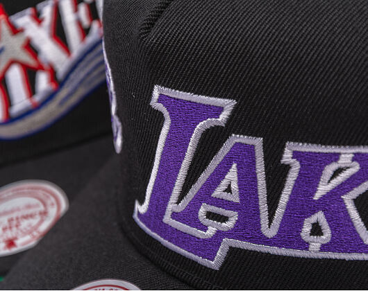 Kappe Mitchell & Ness - NBA Busted Pro - LA Lakers - Black