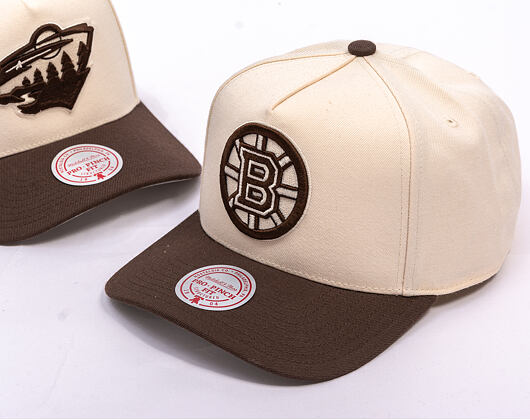 Kappe Mitchell & Ness - NHL Fashion Basic 2T Pro Vntg - Boston Bruins - Cream