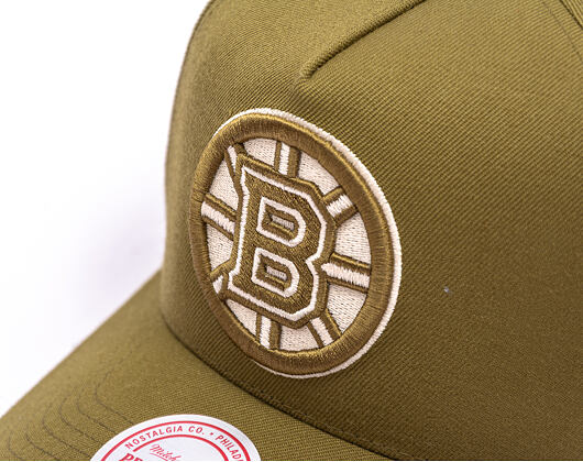 Kappe Mitchell & Ness - NHL Fashion Basic Pro - Boston Bruins - Olive