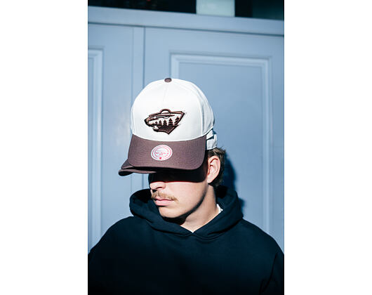 Kappe Mitchell & Ness - NHL Fashion Basic 2T Pro Vntg - Minnesota Wild - Cream