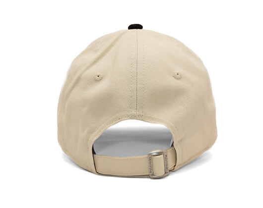 Damen Kappe New Era - MLB Faux Suede 9FORTY - NY Yankees - Cream / Black