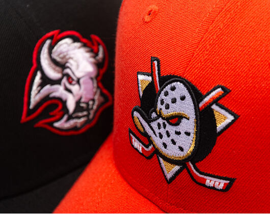 Kappe New Era - NHL 9SEVENTY Stretch-Snap - Anaheim Ducks - Team Color