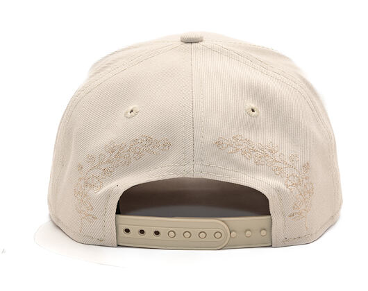 Kappe New Era - MLB Tonal Icon 9FORTY A-Frame - LA Dodgers - Stone