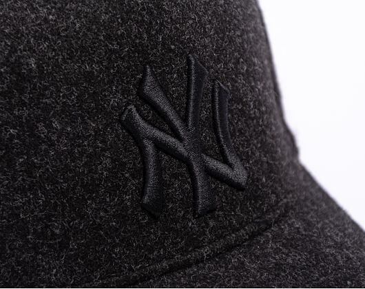Kappe New Era - MLB Melton Wool 9FORTY A-Frame - NY Yankees - Black