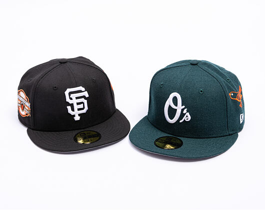 Kappe New Era - MLB "Image Drop" ALL OVER 59FIFTY - Baltimore Orioles - Dark Green