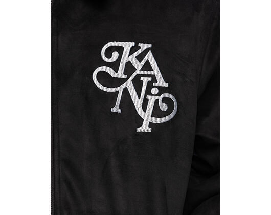 Jacke Karl Kani - Legacy Faux Suede Bowling Jacke - Black