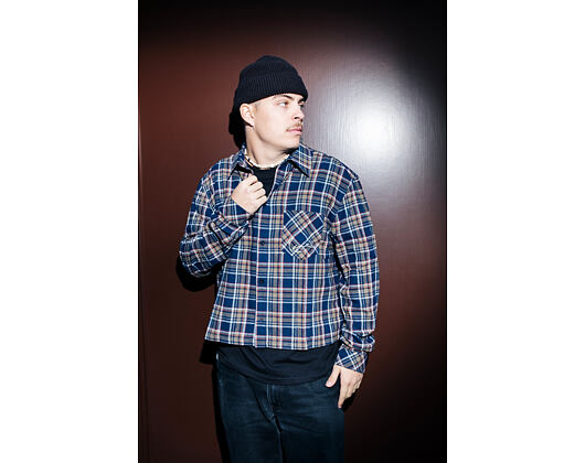 Hemd Karl Kani - Small Signature Cropped Check Shirt