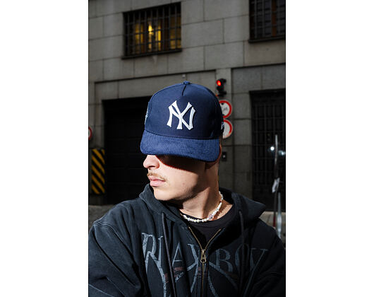Kappe New Era - MLB Cooperstown Cord 19TWENTY - NY Yankees - Navy