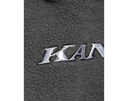 Karl Kani Sweatshirt - Silver Teddy Hoodie - Grau