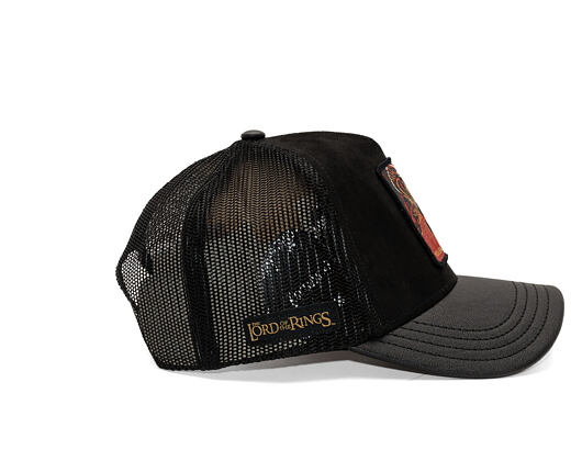 Kappe Capslab Trucker Lord Of The Rings X Capslab Black Suede/Lether