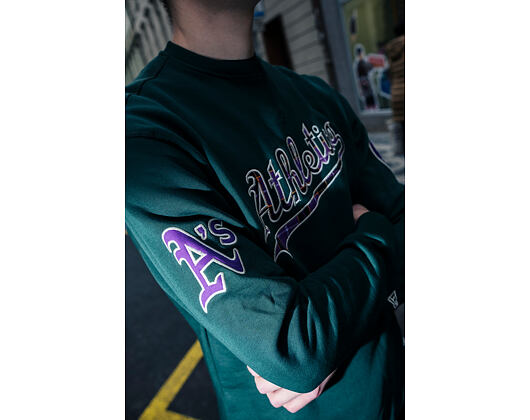 Pullover New Era - MLB Infill Crewneck - Oakland Athletics
