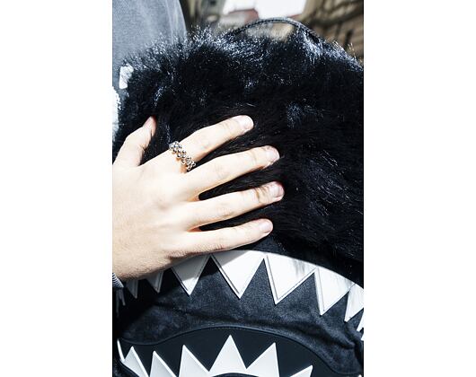 Rucksack Sprayground Fur Cray Black Backpack