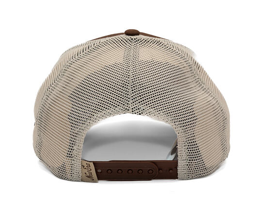 Kappe New Era - Branded Patch 9FORTY Trucker - Chestnut Brown