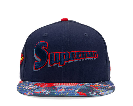 Kinder Kappe New Era - Warner Bros DC Universe 9FIFTY - Superman - Navy