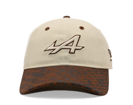 Kappe New Era - F1 Heritage 9TWENTY - Alpine Racing - Chrome White