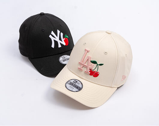 Kinder Kappe New Era - MLB Fruit Icon 9FORTY - NY Yankees - Cream