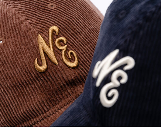 Kappe New Era - Branded Washed Cord 9TWENTY - Chestnut Brown
