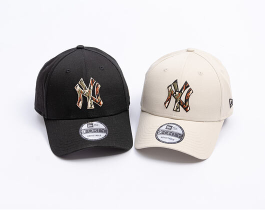 Kappe New Era - MLB Outline Camo 9FORTY - NY Yankees - Stone