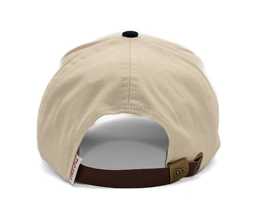 Kappe New Era - Branded Suede Patch 9FORTY A-Frame - Cream