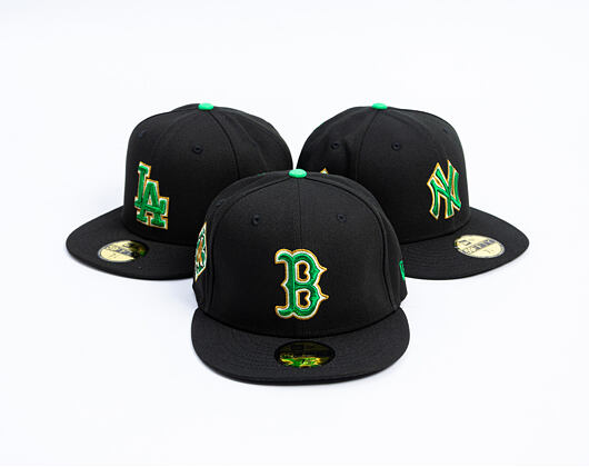 Kappe New Era - MLB 2026 St. Patrick Day 59FIFTY - Boston Red Sox - Black
