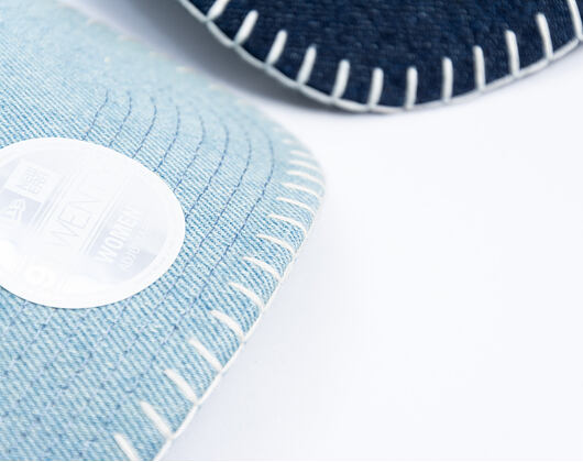 Damen Kappe New Era - MLB Denim Stitch 9TWENTY - NY Yankees - Pastel Blue