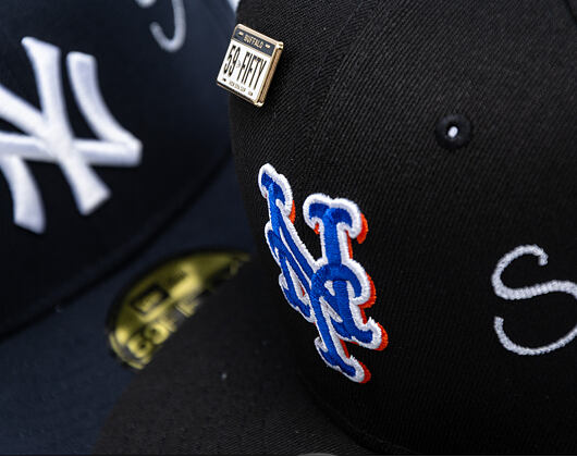 Kappe New Era - MLB IMAGE DROP - Subway Series 59FIFTY - NY Mets - Black