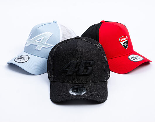 Kappe New Era - Valentino Rossi VR46 Denim 9FORTY Trucker - VR46 - Black