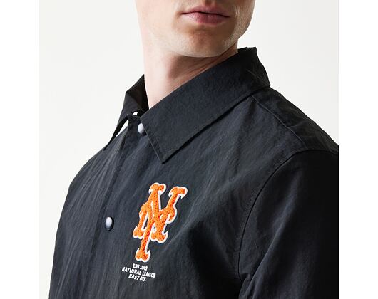 Jacke New Era - MLB Coaches Jacket - NY Mets - Black
